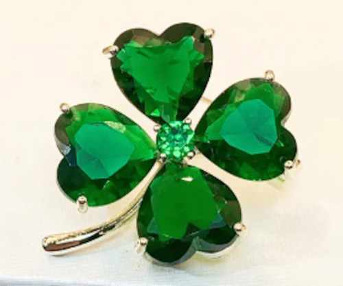 Fresh Accessories - Brooch Four Leaf Clover