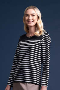 Charlie Jane: Charlie Jane Lyttelton Top - Midnight