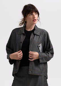 Denim Jackets: Z & P Denim Shaket - Industrial Denim