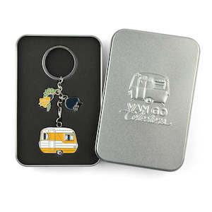 Gifts For Him: Van Go Caravan Keyring Crusader