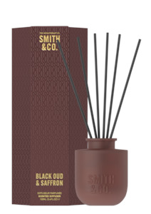 Smith + Co Diffuser - Black Oud + Saffron 100ml