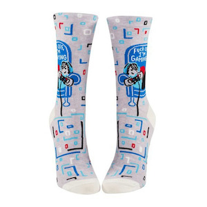 Melric Womens Novelty Socks - Fuck Off, I'm Gaming