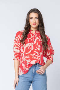 Leila + Luca Encourage Top - Pink Lady