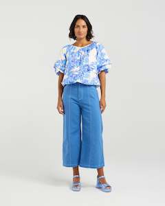 Et Alia: Et Alia Sophie Top - Lavender Garden