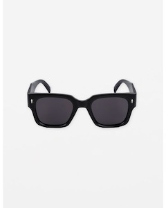Non Sale Items 1: Stella + Gemma - Cosmo Matt Black Sunglasses