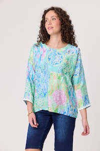 Classified Rimini Top - Aqua