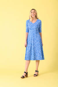 Charlie Jane: Charlie Jane Clifton Dress - Geo Mash