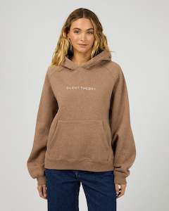 Silent Theory Logo Hoodie - Brown Marle