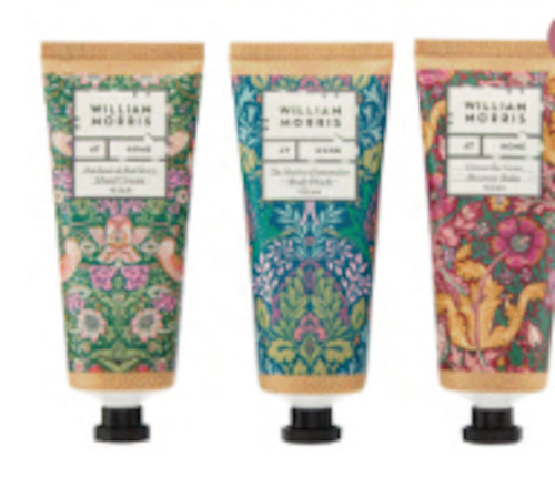 William Morris: RHB William Morris Sunflower Swan Hand Cream Trio