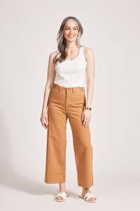 Ed Ive: Eb & Ive Del Re Denim - Caramel