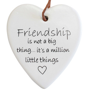 Lavida Hanging Heart Friendship