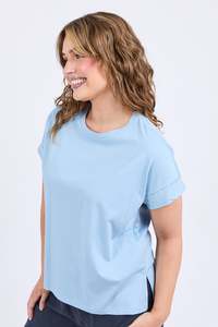 Elm Jesse S/S Tee - Dusk Blue