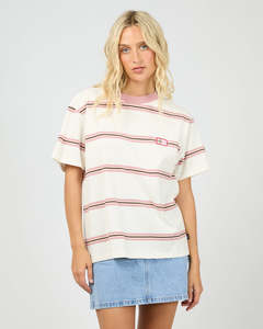 Clearance Clothing: All About Eve Kinsey Stripe Tee - Stripe