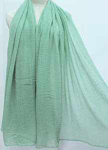 Frontier Scarf Textured Plain Mint