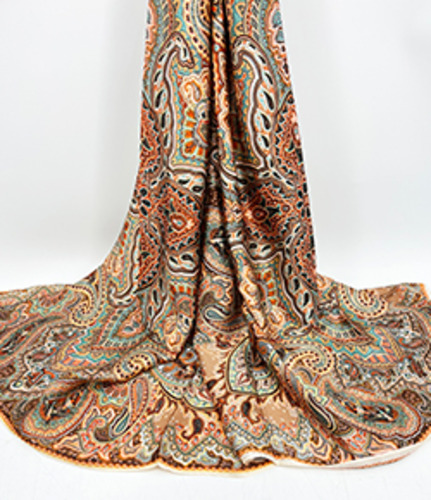 Frontier: Frontier Scarf - Paisley Rust