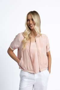 Humidity Harper Jacket - Soft Pink
