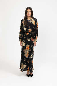 Seeking Lola Whimsical Maxi Dress - Sun Bouquet
