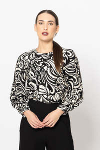 99 Rack: Seeking Lola Gratitude Top - Paisley Dream