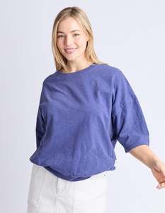 Clothing: Elm Mazie Sweat - Vintage Blue