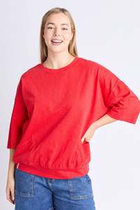 Elm Mazie Sweat - Poppy