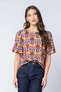 Clearance Clothing: Seeking Lola Knowing Top - Maple