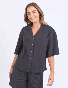 Clearance Clothing: Foxwood Madeleine Shirt - Black