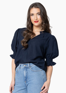 Seeking Lola Addyson Blouse - Ink