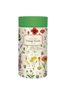 Live Wires Vintage Puzzle - Wildflowers