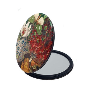 Live Wires NZ Flowers Cosmetic Mirror