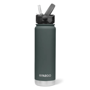 Gifts For Him: Pargo 750ml Drink Bottle - BBQ Charcoal