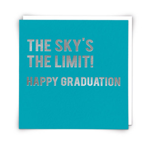 Live Wires Card - Sky's the Limited Happy Graduation