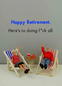 Cards: Live Wires Card - Happy Retirement - Retirement Card