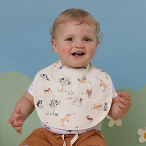 Baby Gifts: Snuggle Hunny Large Bib Dog Park