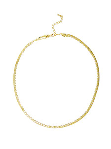 TT - Gold Double Chain Harper Necklace