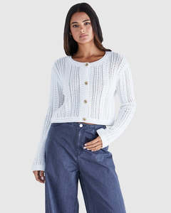 60 Rack: Sass Ari Cardi - White