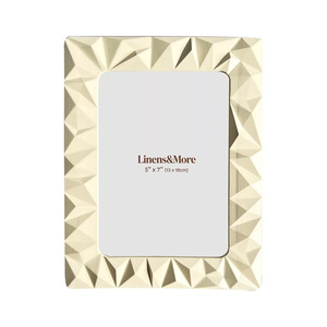 Kerridge - Modern Geometric Pearl Photo Frame 5 x 7"