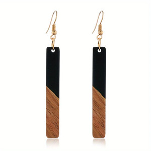 Fresh Accessories Earrings Cindy Black