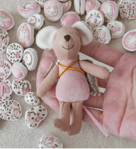 Freshx: Fresh Accessories Mini Mouse Pink w Angel Wings