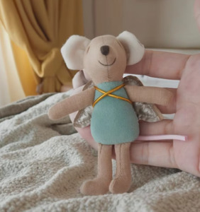 Fresh Accessories Mini Mouse Blue w Angel Wings