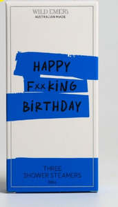 Non Sale Items 1: WE 3 Shower Steamers - Happy Fxxcking Birthday