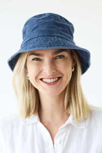 Archer House Washed Bucket Hat Navy