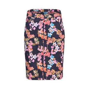 Vassalli Sale: Vassalli Printed Lightweight Skirt with Centre Back Vent - Willa