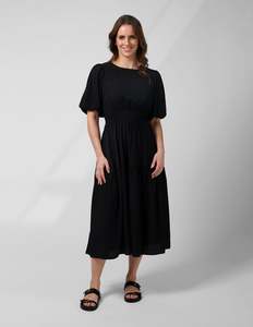 Stella + Gemma Sabrina Dress - Black