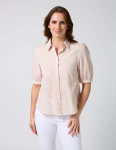 Stella Gemma Stock Take Clearance: Stella + Gemma Evie Blouse - Blush Pink
