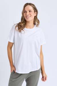 30 Rack: Elm Halli S/S Tee - White