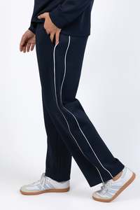 40 Rack: Elm Bonnie Wide Leg Pant - Dark Sapphire
