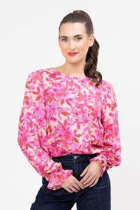 60 Rack: Seeking Lola Patti Top - Pink Delight