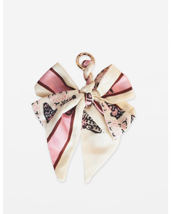 Stella + Gemma Keychain Bow Blush