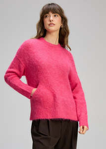 Clothing: Zaket & Plover Alpaca Jumper - Pink