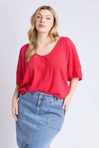 Elm The Grove Top - Poppy